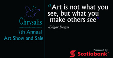 7th Annual Chrysalis Art Show and Sale!